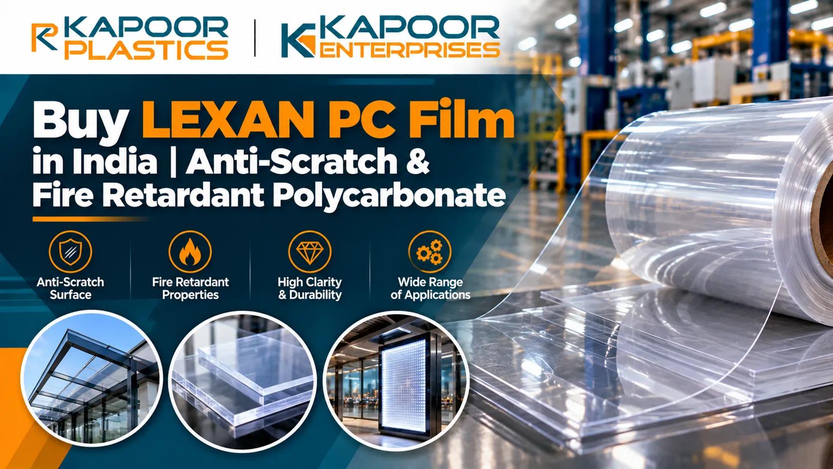 Anti-Scratch & Fire Retardant Polycarbonate